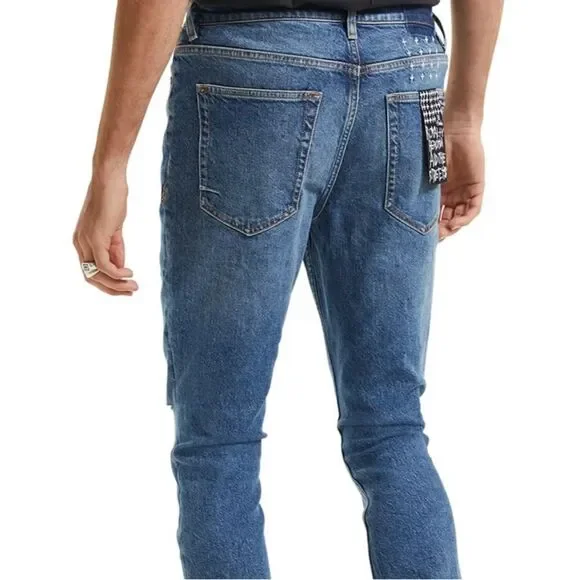 Ksubi Van Winkle Runaway Mid Rise Skinny Leg Jeans size 33 $ 260.00